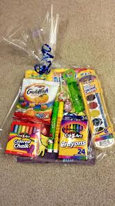 First Birthday Goodie Bag Ideas Party Favor Bag Party Favors For Kids Birthday Crayon Birthday Parties Crayola Birthday Party