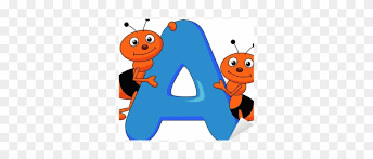 These super cute, free alphabet coloring pages are a fun way for toddler, preschool, pre k, and kindergarten age kids to work on learning the sounds letters make, practice listening for beginning sounds, and learning vocabulary while strengthening fine motor skills and having fun. Pixerstick Klistremerke Alfabet A Med Maur Tegneserie Alphabet Abc Coloring Book My First Abc Free Transparent Png Clipart Images Download