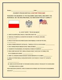 Challenge them to a trivia party! Polish Heritage A History Trivia Quiz W Bonus Question Answer Key