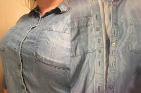 This shirt has buttons on the inside that prevent the dreaded boob gap! :  rDesignPorn