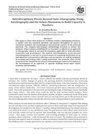 Social science research paper example. Pdf Advances In Social Science Research Journal