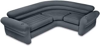 Check spelling or type a new query. Amazon Com Intex 68575vm Inflatable Indoor Corner Couch Sectional With Cupholders Gray Toys Games