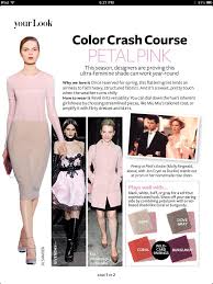Pink comes in variety of shades from blush to hot pink. Which Colors Pair Well With Blush Pink From Instyle Magazine Instyle Color Crash Course Colour Combinations Fashion Color Combinations For Clothes