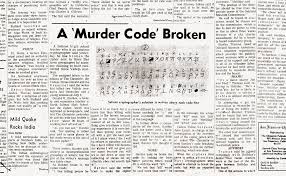 144 days remain until the end of the year. The Zodiac Killer S Code Is Cracked August 9 1969 Flickr