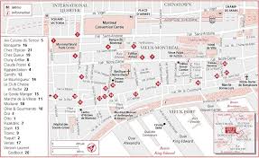 Nice Montreal Map Tourist Attractions Montreal Tourist Attraction Tourist
