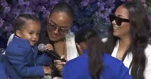 Sebi join us on sway in the morning. Watch Lauren London Nipsey Hussle S 2 Year Old Son Kross Takes The Mic Speaks At Dad S Funeral