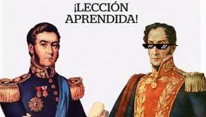 La ciudad de guayaquil, en la hoy república del ecuador y entonces parte de la gran colombia, fue la sede de la decisiva entrevista entre los dos mayores jefes independentistas de hispanoamérica en ese momento. Fiestas Patrias Minedu Confunde A Jose De San Martin Con Simon Bolivar Y Ministra Pide Disculpas Video Redes Sociales El Comercio Peru