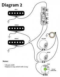 Guitar wiring diagram with three single coils 5 way lever switch one standard tone for the neck pickup and one fender tbx. Guitar Wiring Diagrams 3 Pickups à¸ à¸•à¸²à¸£