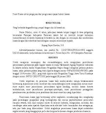 Gugatan sederhana adalah tata cara pemeriksaan di persidangan terhadap gugatan. Contoh Surat Kuasa Kasasi Contoh Surat