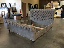 Credit to 2 ivy lane. Luxury Tufted Sleigh Bed For Cozy Bedroom Furniture Ideas Tufted Sleigh Bed King Size Platform Upholstered Sleigh Bed Upholstered Bedroom Bedroom Sets Queen
