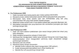 Sebagai persiapan pendaftaran cpns online 2019 dan menghadapi ujian cat cpns 2019 ntb, silahkan kamu pelajari info cpns serta soal soal cpns 2019 dan pembahasannya yang tersedia di bawah ini. Kemenag Rilis Jadwal Skb Cpns 2019 Disyaratkan Bawa Laptop Yang Terinstal Zoom Halaman All Kompas Com
