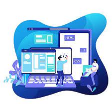 Web Development Illustration Modern Internet Clipart Can Be Used For Landing Pages Web Png And Vector With Transparent Background For Free Download Fun Website Design Web Development Wordpress Website Development