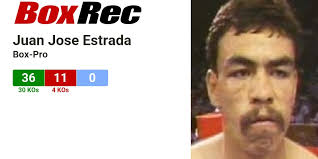 BoxRec: Juan Jose Estrada