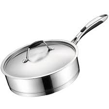 Nubao 304 Stainless Steel Frying Pan 26cm Frying Pan Frying Steak Cooker Universal Cookware Stainless Steel Frying Pan Fry Steak Stainless Steel Pans Pan Steak