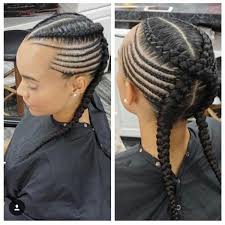 The brushed up hairstyle involves hair which looks like it has been brushed straight up, similar to spiky hair. 80 Amazing Feed In Braids For 2021