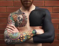 All Black Arm Sleeve Tattoo Black Arm Tattoo Black Sleeve Tattoo Solid Black Tattoo Black Tattoos