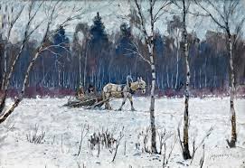 Егоров андрей афанансьевич 20 июня (2 июня) 1878 (деревня арукюле (аррокюла) близ ревеля) — 30 января 1954 (таллин) живописец, график. Kupit Reprodukciyu Kartiny Pejzazh Russkaya Zima Hudozhnik Egorov Andrej