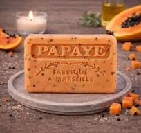 Papaya French Soap - Papaye Savonnette Marseillaise