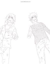 Naruto And Sasuke Naruto Ch698 Lineart By Aconst Anime Character Design Naruto Fan Art Naruto Pictures