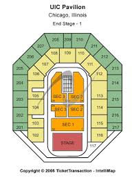 Uic Pavilion Tickets Uic Pavilion Seating Charts Uic