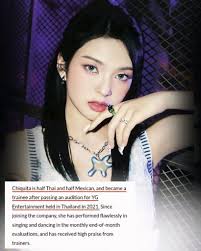 ACCORDING TO SOME ARTICLE, CHIQUITA IS HALF MEXICAN!! Her aura gives latina  mami Cotto in Twitter