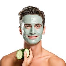 Man Do Face Mask With Cucumbers, Man, Face, Mask PNG Transparent Image and  Clipart for Free Download