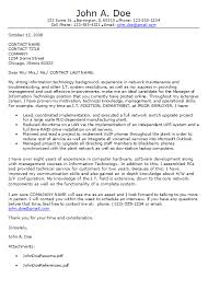 Information Technology Cover Letter Sample Resume Cover Letter Cover Letter For Resume Cover Letter Format
