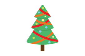 Download Christmas Tree Illustration Graphic By Kidscorner Creative Fabrica SVG Cut Files