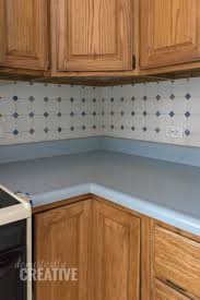 how to update kitchen counters {without