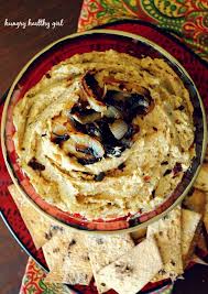 Caramelized Onion Hummus A Unique Hummus Creation With Tons Of Flavor Food Unique Hummus Recipe Food Processor Recipes