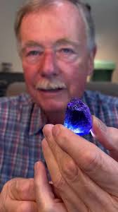 Faceting a Huge Natural Tanzanite Gemstone Art