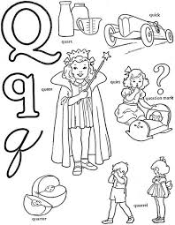 Free printable alphabet coloring pages in lovely original illustrations. 34 Letter Q Coloring Pages Ideas Coloring Pages Coloring Pages For Kids Online Coloring