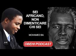 Sei Africano, Non Dimenticare Chi Sei E La Tua Esperienza Storica