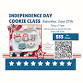 Independence Day Cookie Class- Sweetly Baked