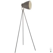 Led Stehleuchte Mit Beweglichen Strahler In Grau Makky Meinelampe