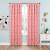 Bedroom Coral Curtains