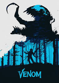 Venom movie art silk fabric poster canvas print 12x18 24x36 inch wall decor. Venom Poster Tamas Selyem Venom Art Marvel Venom Marvel Art