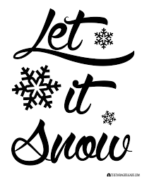 Let It Snow Shadow Box Let It Snow Shadow Box Christmas Stencils
