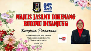 Pada 25 mei 2012 telah berlangsung majlis jasamu dikenang budimu disanjung yang merupakan satu majlis yang sederhana diadakan khusus untuk persaraan encik che alias bin che man. Majlis Persaraan Pn Hjh Anisah Binti Tawang Pkp Smk Kuala Kubu Bharu Youtube
