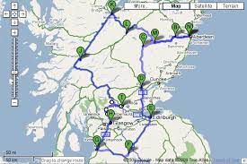 Cycle Paths Scotland Map Cycling – Seòras.com