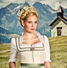 Pin By Midlife Bloomer Meegan Blume On Frizura My Hair Style German Traditional Dress Dirndl German Dress