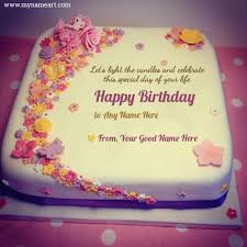 Write Name On Amazing Beautiful Birthday Cake Image Online Free Edit Birthday Gir Happy Birthday Cake Pictures Happy Birthday Cakes Happy Birthday Cake Images