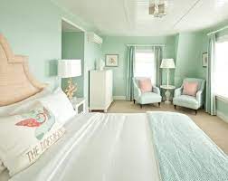Paired with blue jewel tones and peppered with metallic accents this light mint green living room designed by 2lg studio is a as calming as it gets. Jonathan Adler Design At The Tides Beach Club In Maine Green Bedroom Walls Seafoam Green Bedroom Mint Green Bedroom