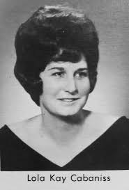 Remembering Lola Kay Cabaniss-Mueller, Class of 1966