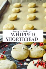 Whipped Shortbread Cookies Recipe Whipped Shortbread Cookies Shortbread Cookies Dessert Recipes Easy