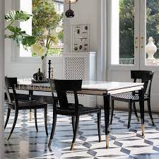 Four kindel ivory lacquer chinese chippendale dining chairs. Dining Room Console Table Neoclassical Dining Room Luxury Dining Room