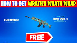 Your friends get a 5% discount, you get a free item ($1.99) for each new friend that buys. How To Get Wrath S Wrath Wrap For Free Free Halloween Wrap Youtube