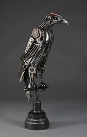 Aetos Found Object And Welded Steel Eagle Sculpture Scrap Metal Art Metal Art Metal Art Welded