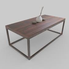 Rustic design lets materials speak for themselves, often bringing a warm touch to each space. 3d Model Rustic Coffee Table Turbosquid 1244066