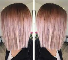 How To Rose Gold Ombre Behindthechair Com Hair Styles Gold Hair Colors Gold Ombre Hair